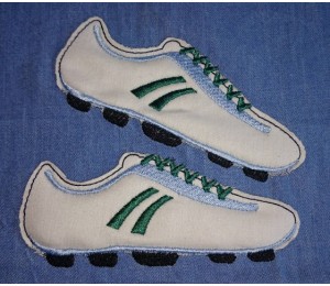 Stickdatei - Fußballschuhe